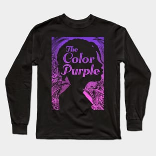 The Color Purple Paper Texture Long Sleeve T-Shirt